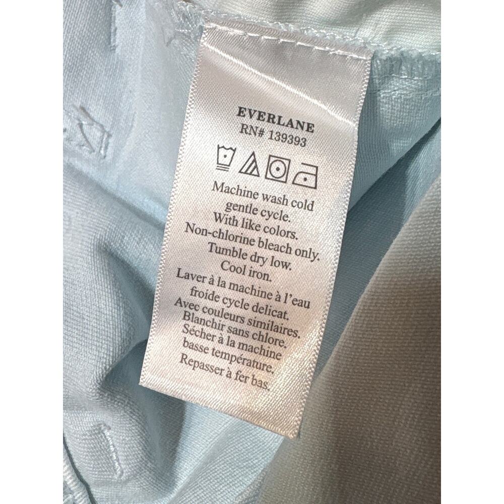 Everlane Utility Barrel Jeans Light Wash Cropped Tapered Denim Size 0 NWT - Picture 11 of 13